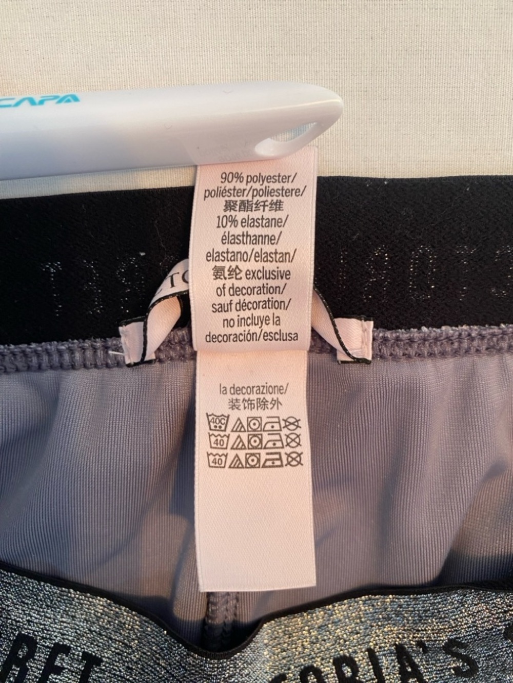 Victoria's Secret Purple Velvet Leggings Women’s Size Medium - Picture 7 of 7